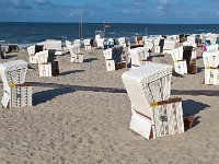 Nordsee 2017 Joerg (16)  viel Strandkrbe sind schon unbesetzt